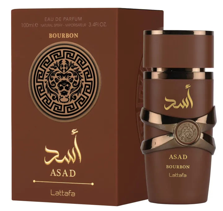 Lattafa Asad Eau De Parfum Spray 100ml / 3.4 Fl Oz for Men – New