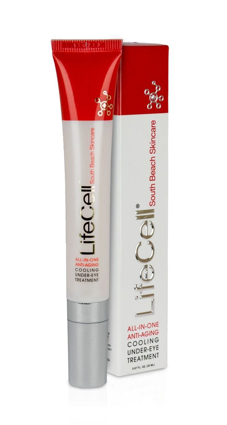 LiteCell South Beach Skincare All-in-One Anti-Aging Cooling Under-Eye Treatment 20ml / 0.67 Fl. Oz.