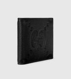Gucci GG Jumbo Black Leather Wallet – Designer Men's Wallet