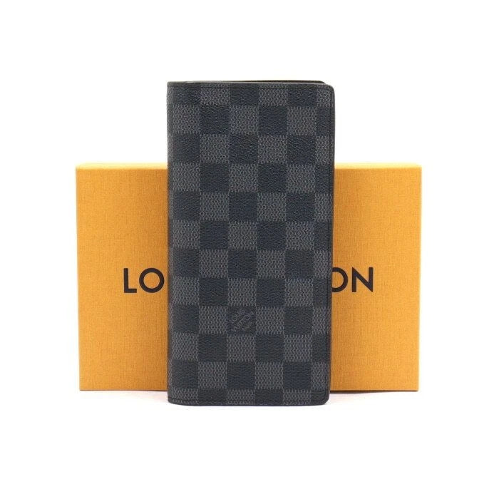 Louis Vuitton Damier Graphite Brazza Wallet for Men N62665