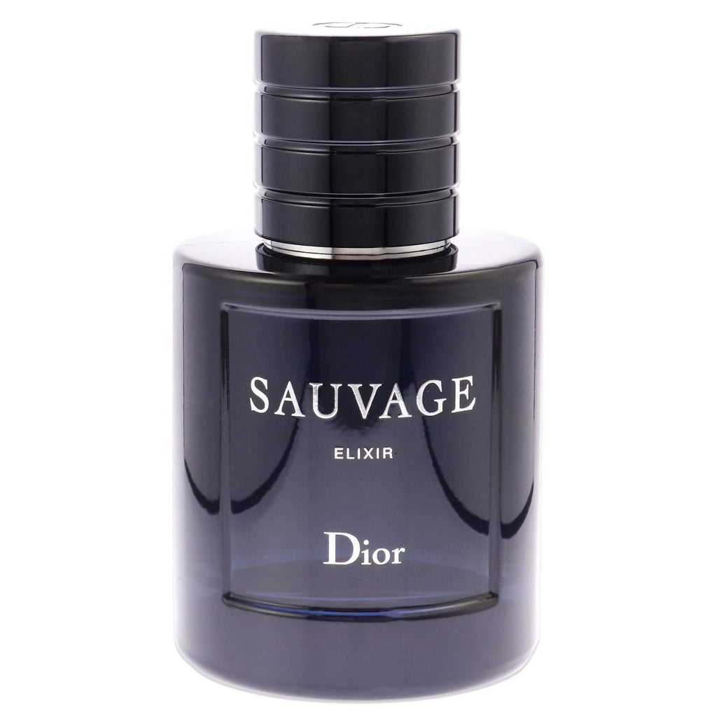 Christian Dior Sauvage Elixir Men's Parfum Spray 2 oz / 60ml – Spicy Woody Long-Lasting Fragrance