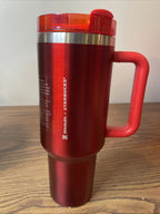 Starbucks x Stanley 40oz Red Holiday Tumbler Cup 2023 Limited Edition (No Straw)