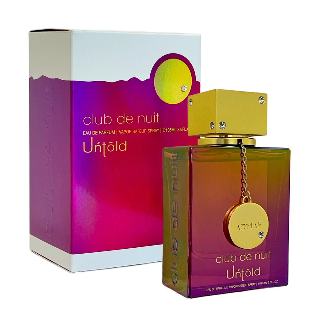 Armaf Club De Nuit Untold by Armaf Eau de Parfum Spray 3.6 oz - New