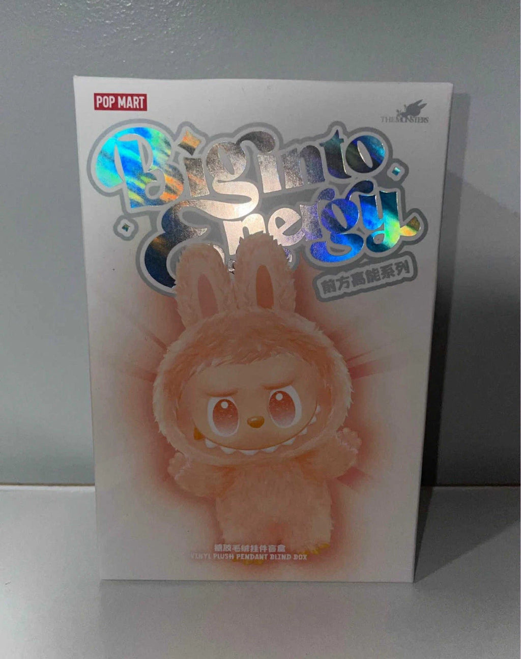 POP MART Labubu The Monsters Big Into Energy Vinyl Plush Pendant Blind Box – New & Sealed